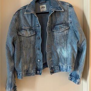 Zara Light Blue Denim Jacket
